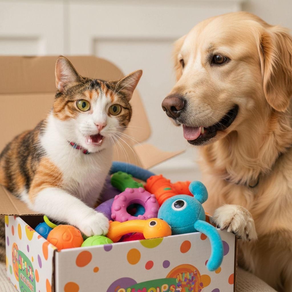 Pets unboxing Pet Parcel